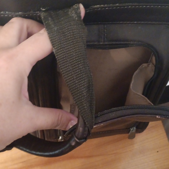 Wilsons Brown Leather Briefcase - Picture 15 of 17